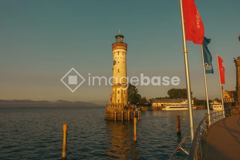 Scenic Lighthouse at Sunset