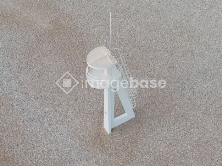 Modern Beach Lifeguard Tower