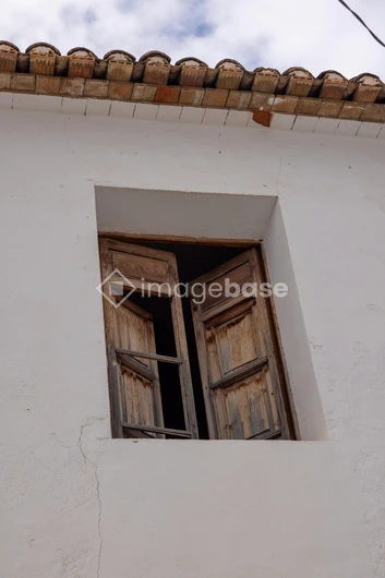 Rustic Shuttered Window