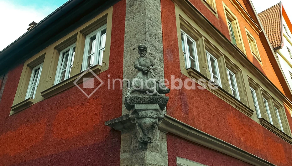 Ornate Building Corner