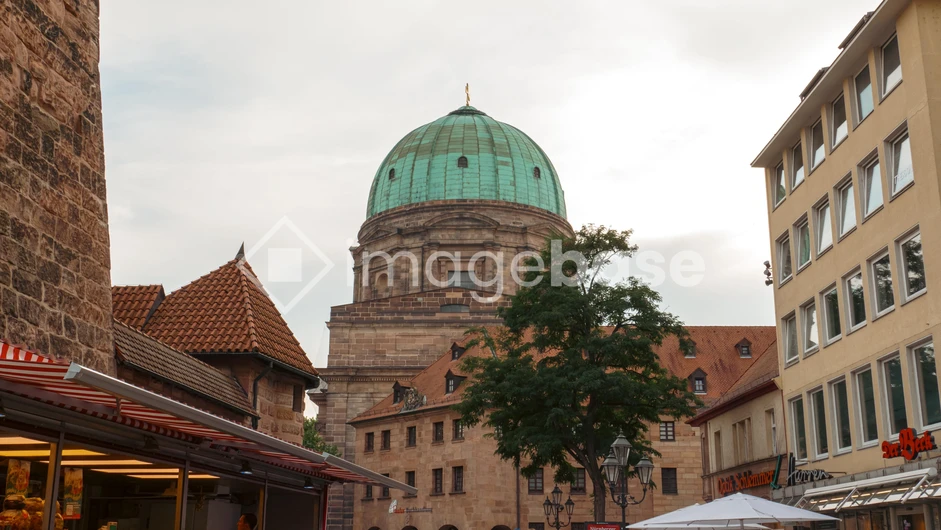 Historic Cityscape with Dome