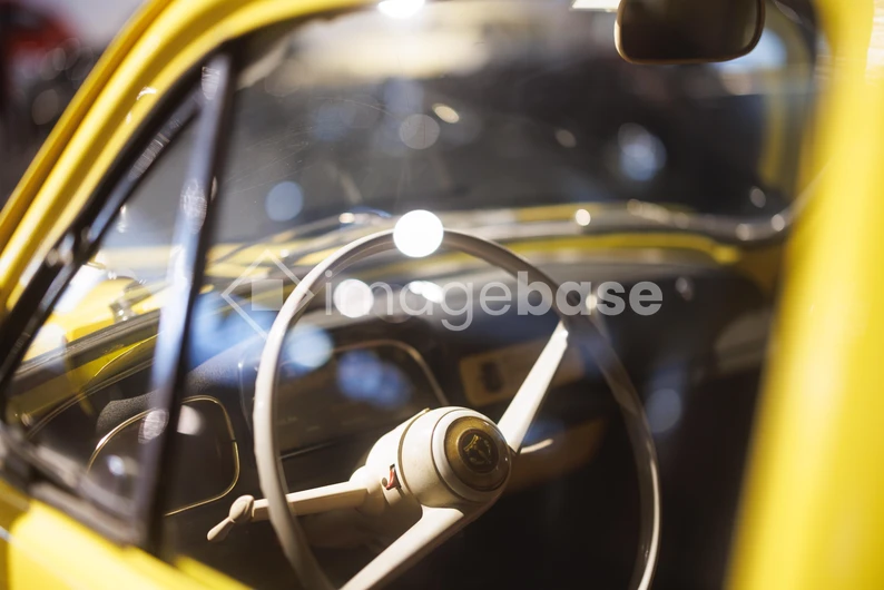 Vintage Car Interior