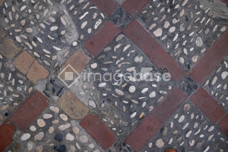 Textured Stone Pathway