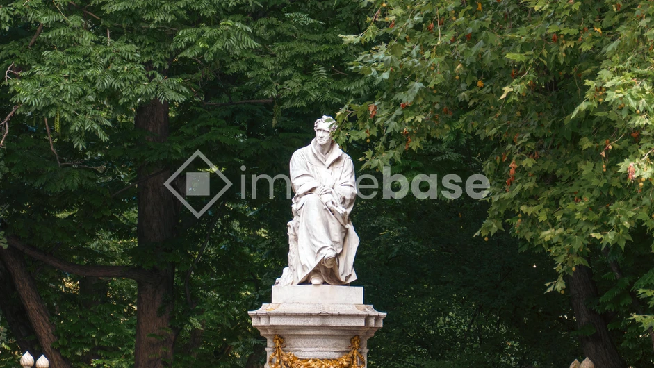 Statue in a Park