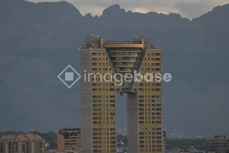 Unique Twin-Tower Skyscraper