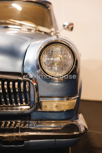 Vintage Car Front View
