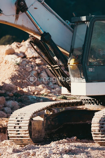 Excavator in Action