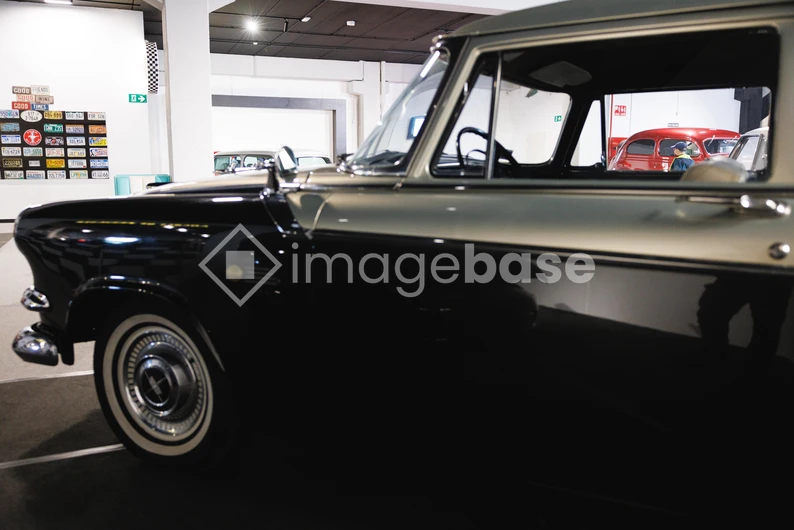 Classic Car in a Museum