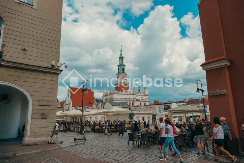 Historic Square with Town Hall