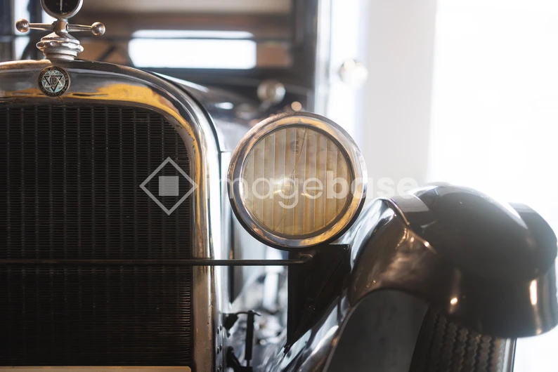 Vintage Car Headlight