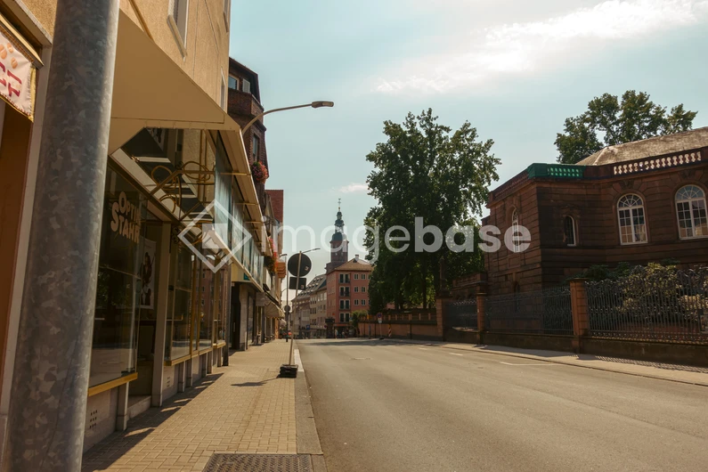 Quiet Urban Street