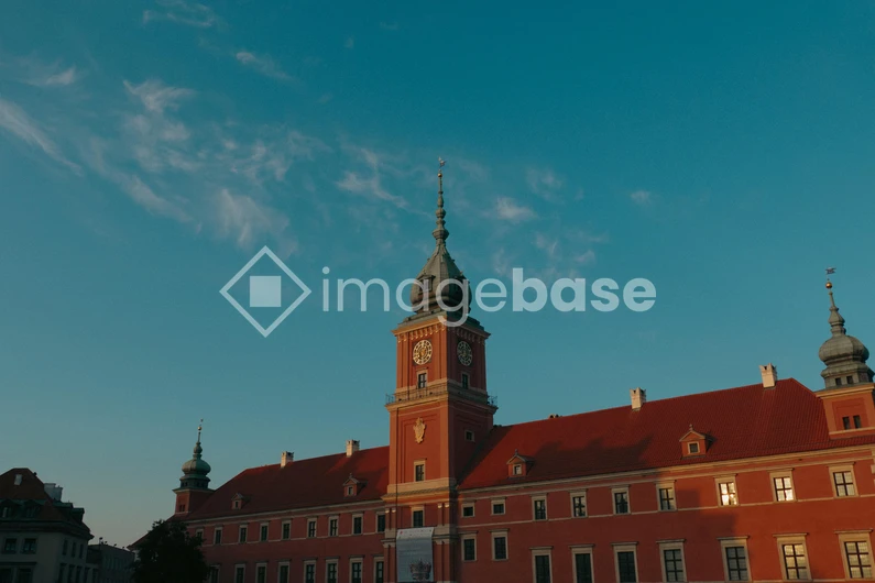 Historic Castle at Dusk