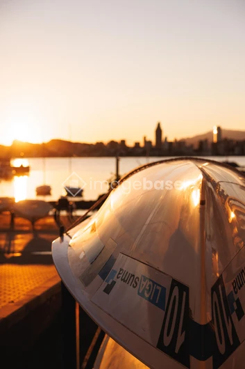 Sunset by the Marina