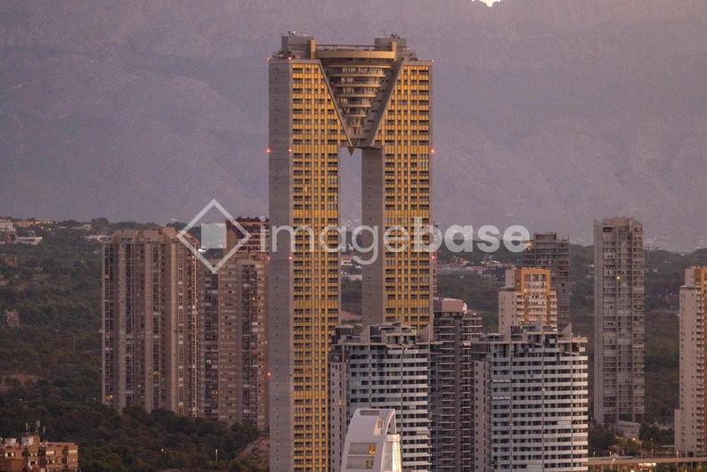Modern Skyscraper at Dusk