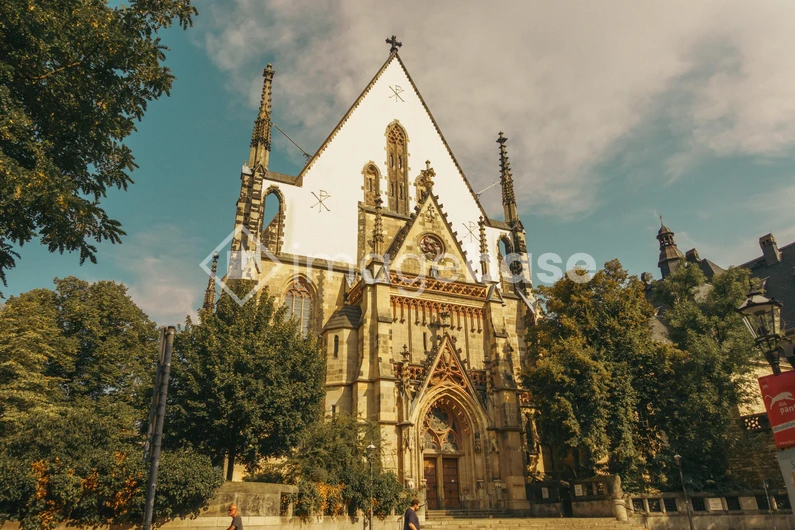 Gothic Church Facade
