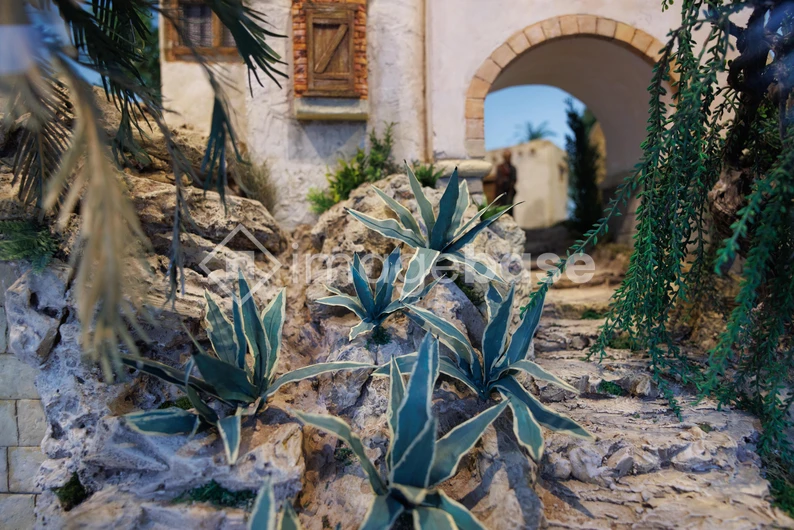 Rustic Pathway in a Mediterranean Setting