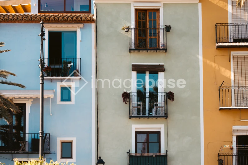 Colorful Mediterranean Architecture