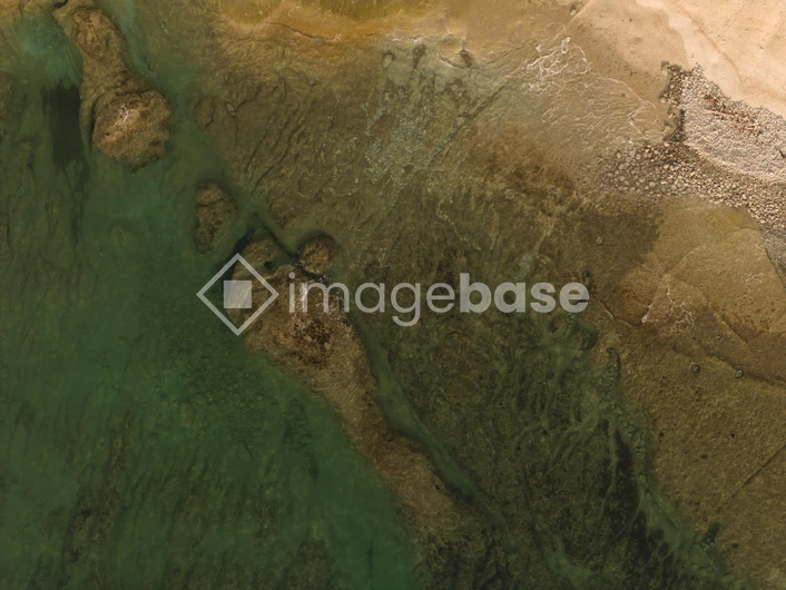 Coastal Texture Aerial View
