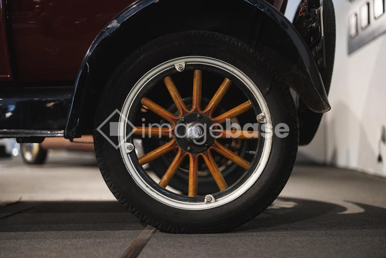 Antique Car Wheel