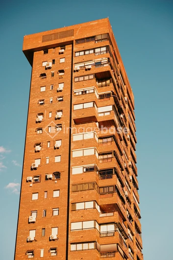 Sunlit Apartment Tower