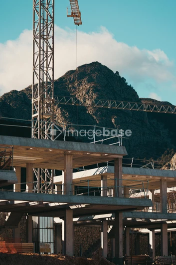 Mountain Construction Site