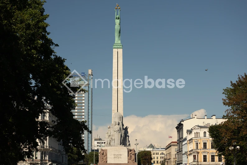 Freedom Monument in Riga