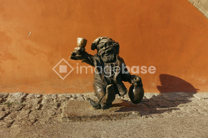 Bronze Dwarf Sculpture