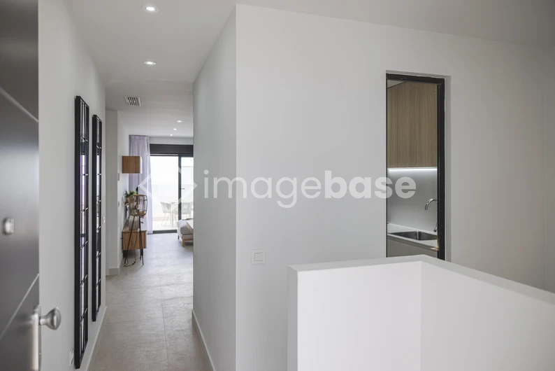Minimalist Interior Hallway