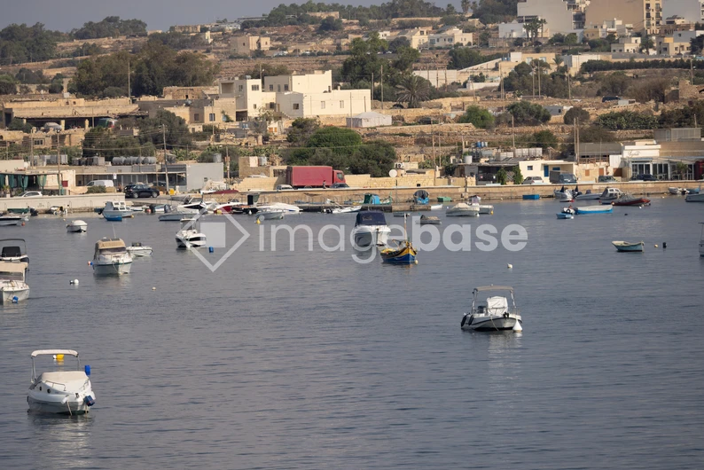 Serene Coastal Harbor View
