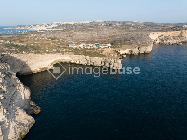 Coastal Cliffs Overlooking the Sea