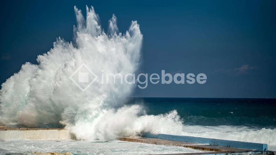 Ocean Wave Splash