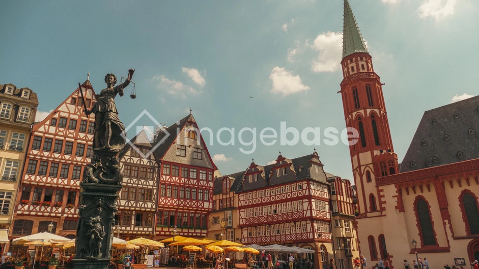 Historic European Square