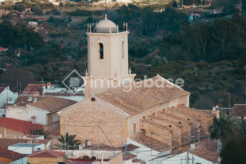 Historic Church in Scenic Landscape