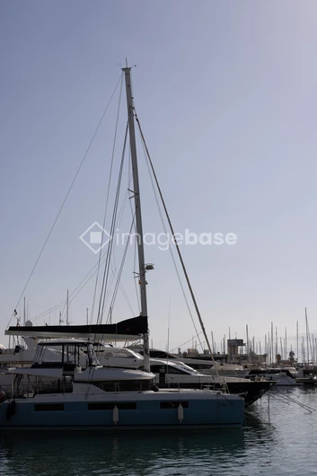 Sailing Boats in Marina