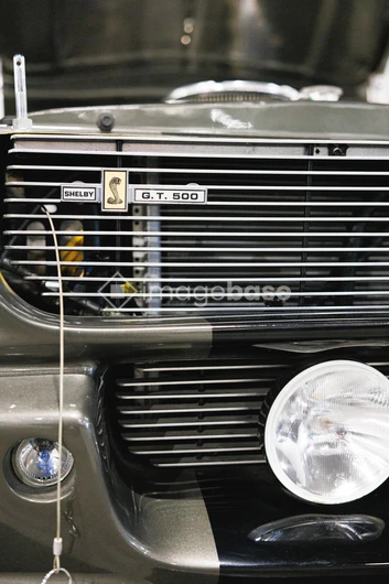 Classic Car Front View