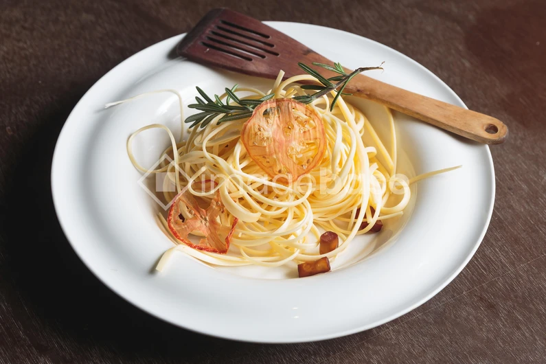 Gourmet Spaghetti Dish