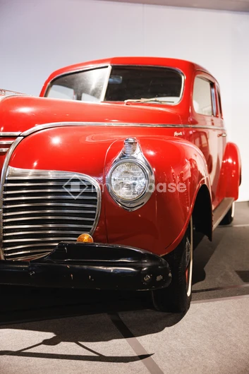 Vintage Red Car