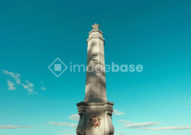 Historical Monument Under Blue Skies
