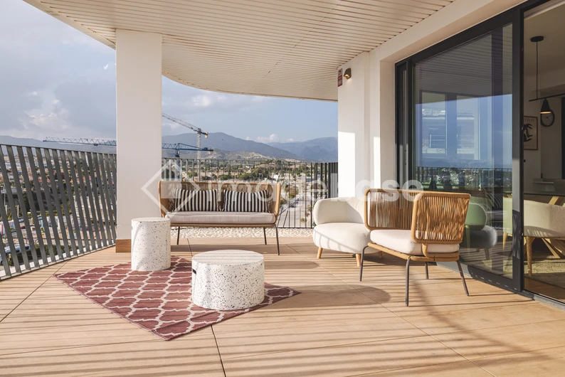Modern Balcony View