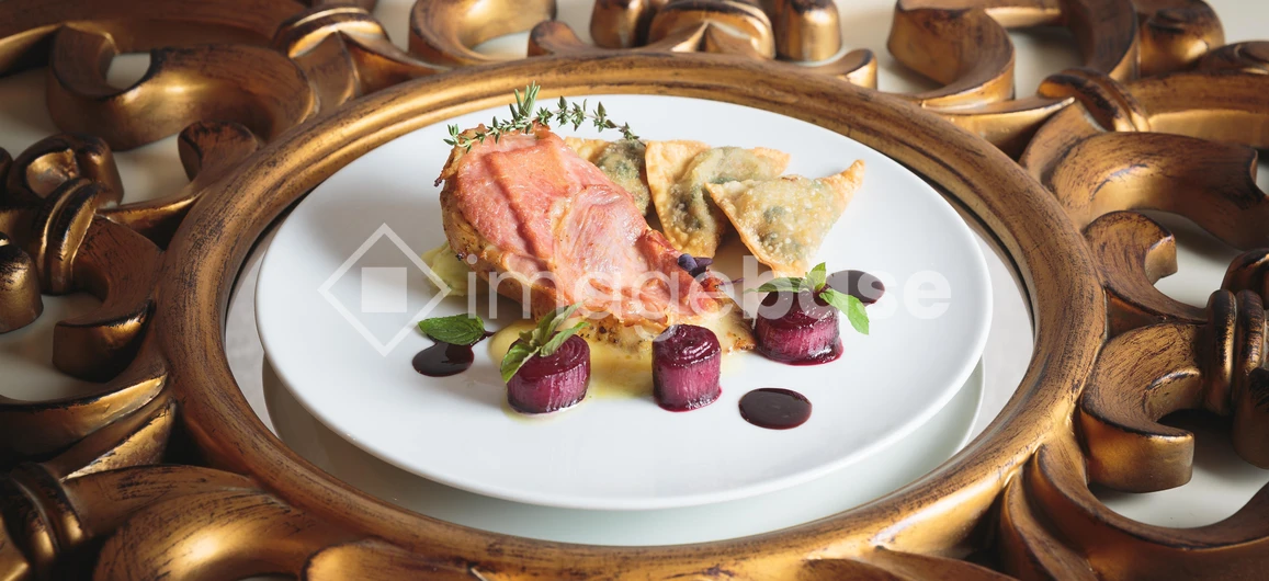 Gourmet Dish Presentation