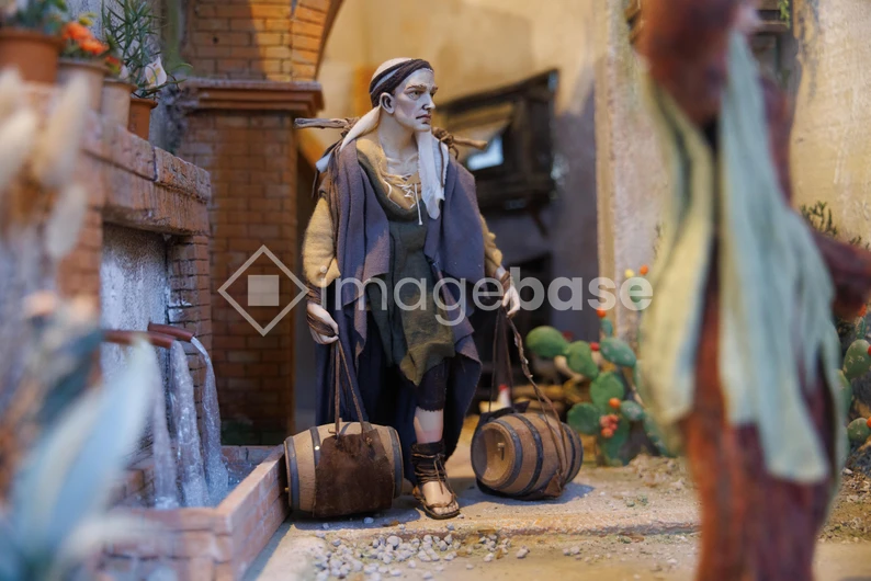 Medieval Diorama Scene