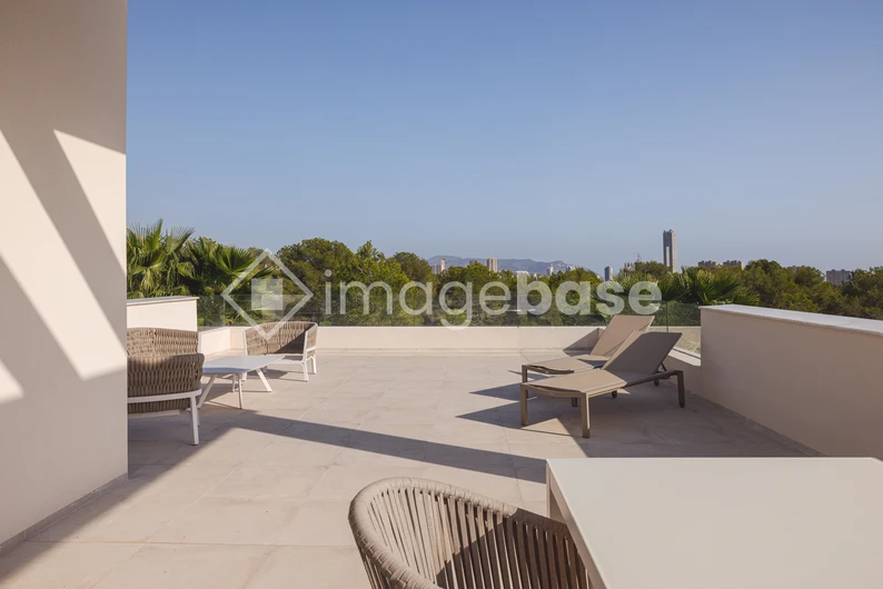Rooftop Terrace View