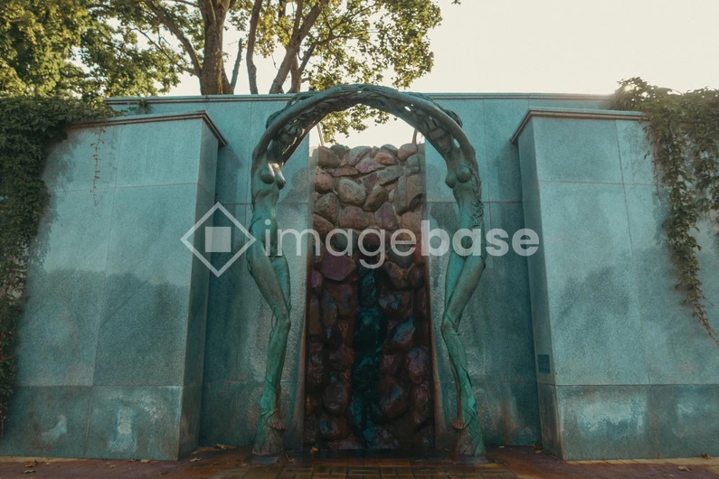 Architectural Waterfall Sculpture
