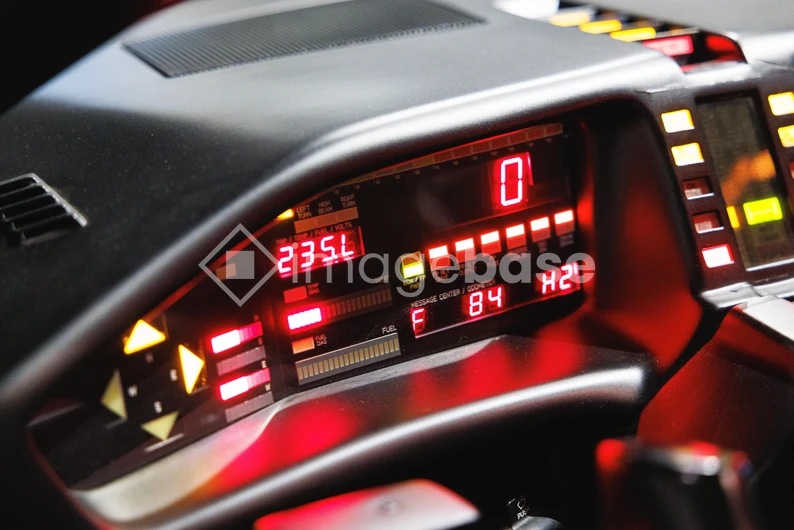 Futuristic Car Dashboard