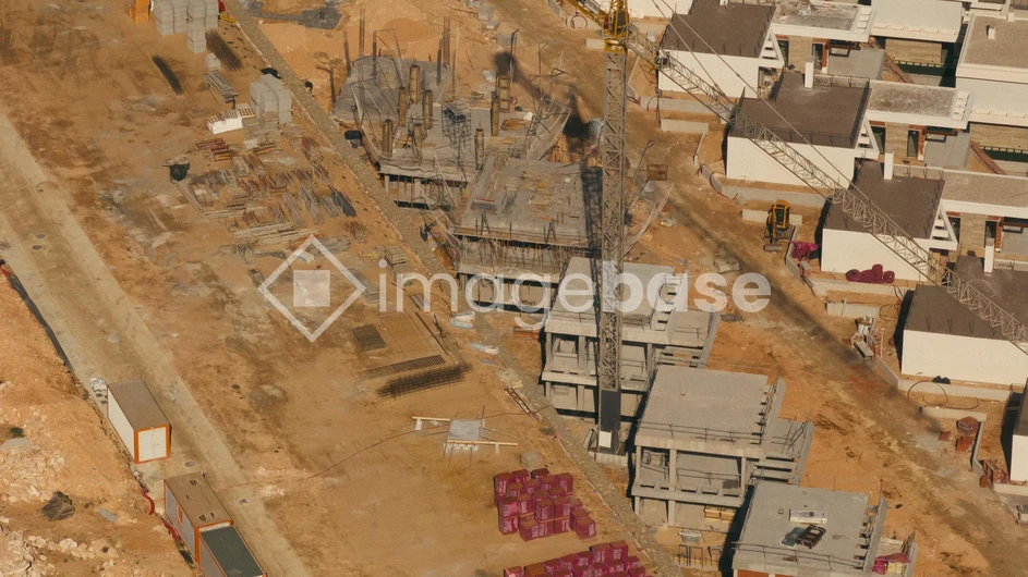 Construction Site Aerial View