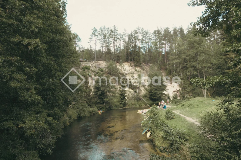 Serene River Landscape