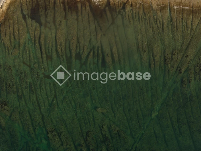 Aerial View of Coastal Patterns