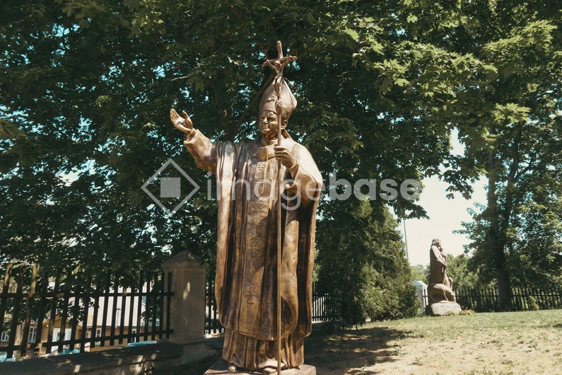 Historic Statue in the Park