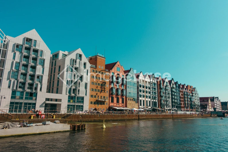 Colorful Waterfront Architecture