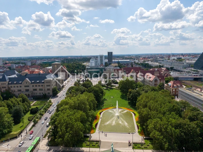Scenic Urban Park View